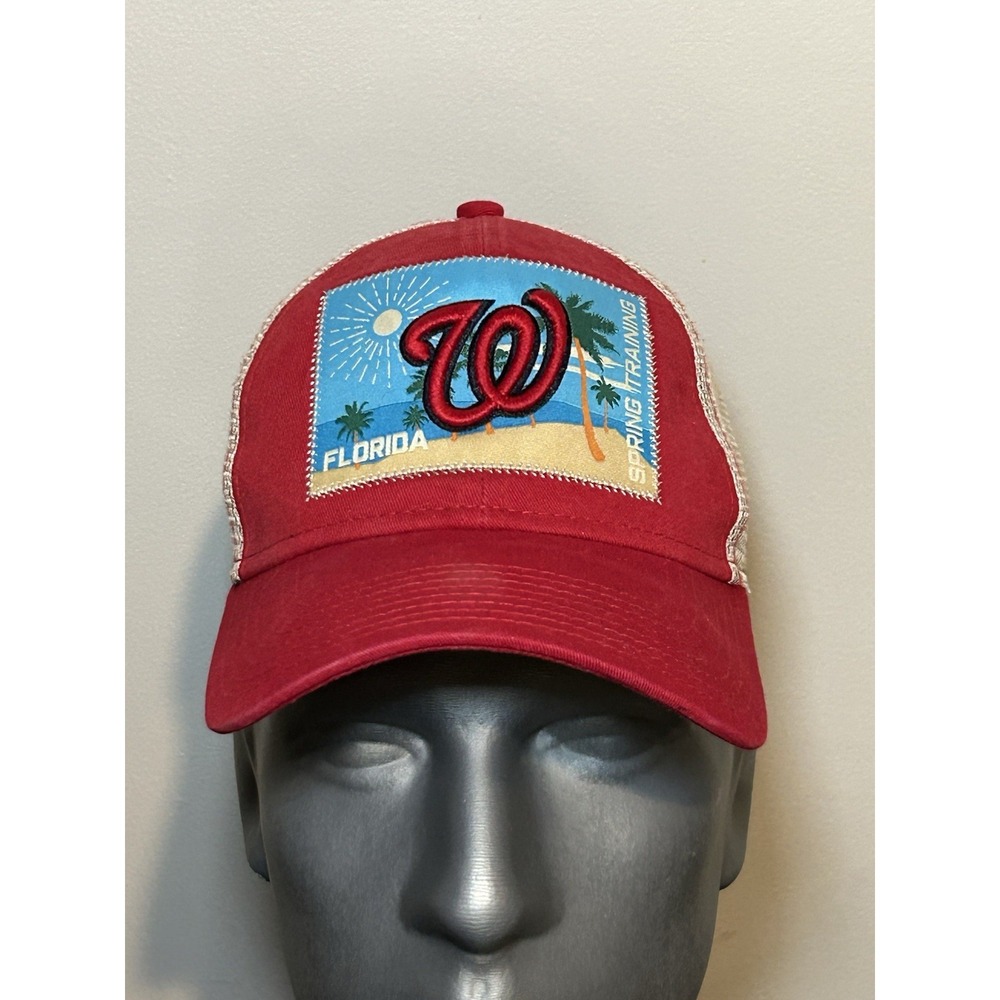 Washington‎ Nationals Spring Training Hat Cap Post Card Patch New Era SnapBack